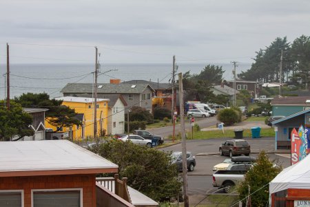 Het kleine plaatsje Yachats is behoorlijk kleurrijk